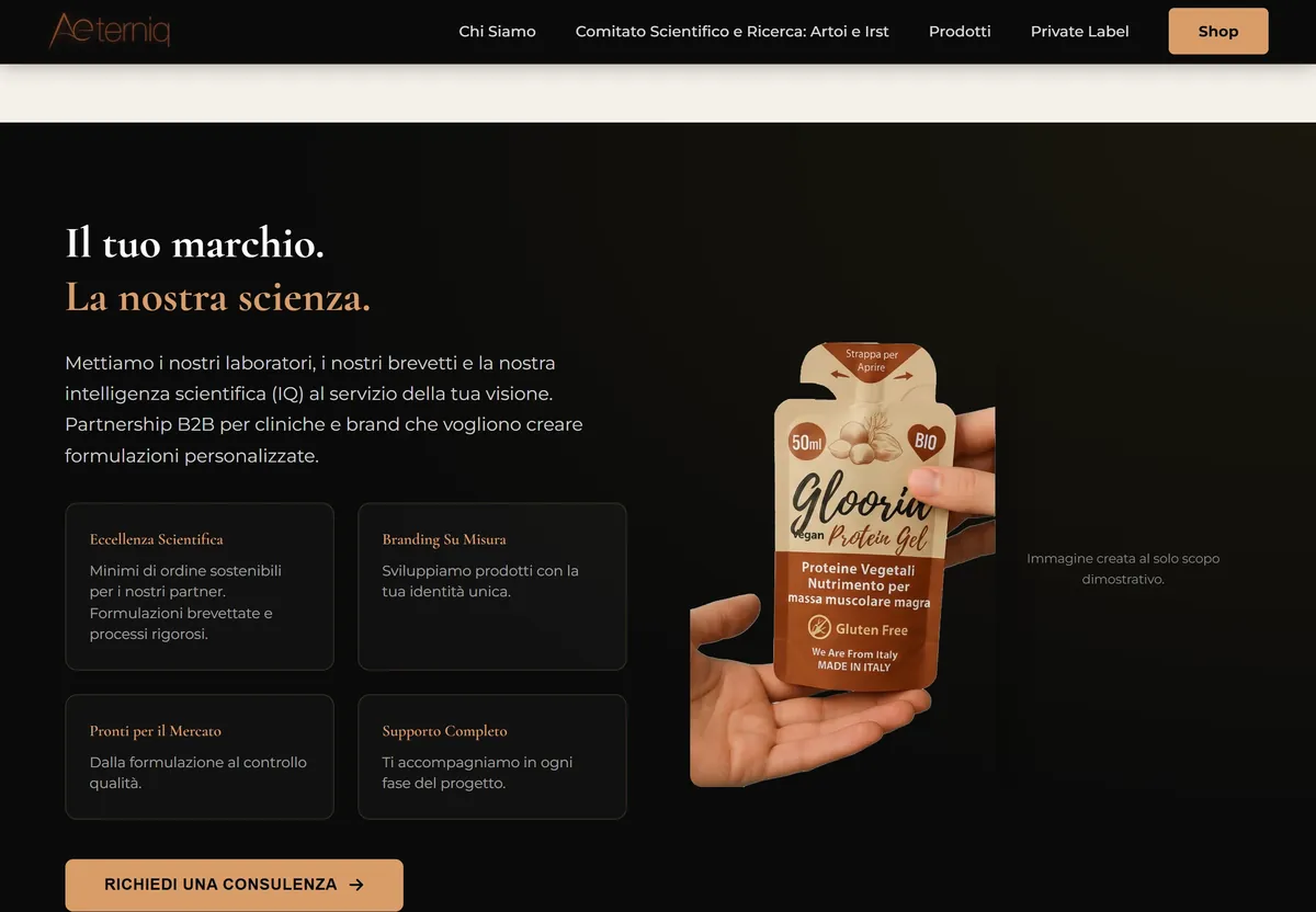 Aeterniq B2B e Shop
