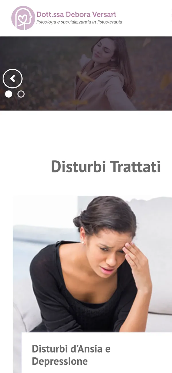 Dott.ssa Debora Versari Mobile